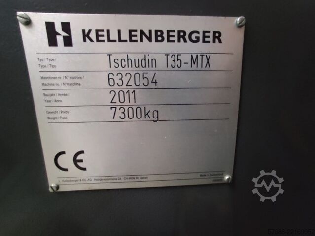 Silindirik taşlama makinesi KELLENBERGER T35-MTX