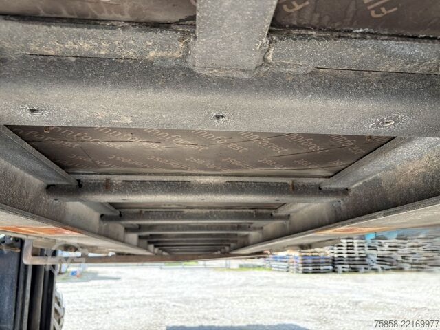 Výměna otevřeného těla x Verzinkte Baustoff Plattform 7,82m