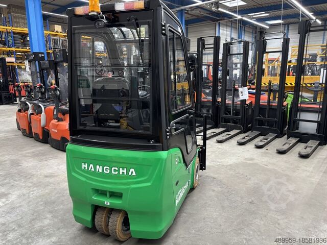 Elektrikli 3 tekerlekli forklift Hangcha Elektrostapler CPDS15