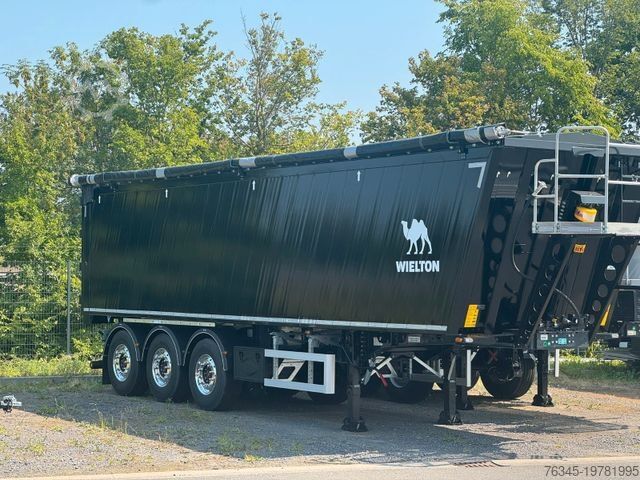 Kippers oplegger WIELTON Aluminium Kippmulde 51m3 sofort verfügbar
