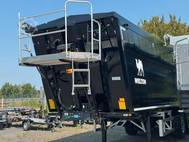 Kippers oplegger WIELTON Aluminium Kippmulde 51m3 sofort verfügbar