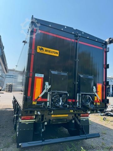 Kippers oplegger WIELTON Aluminium Kippmulde 51m3 sofort verfügbar