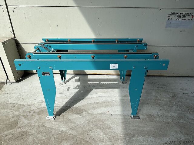 Przenośnik taśmowy z rolkami prowadzącymi Grenzebach ZFT 1900 x 760 mm