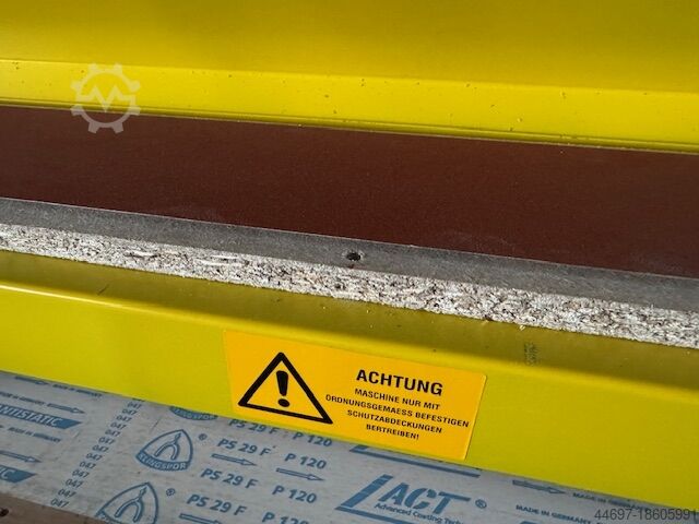 Lange bandschuurmachine HÖFER BSM II