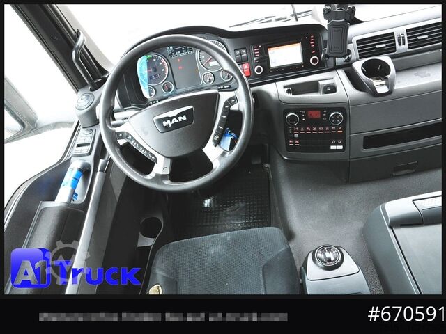 Düz kasa kamyon MAN TGS 26.440, Kran PK20.501L Lenkachse,