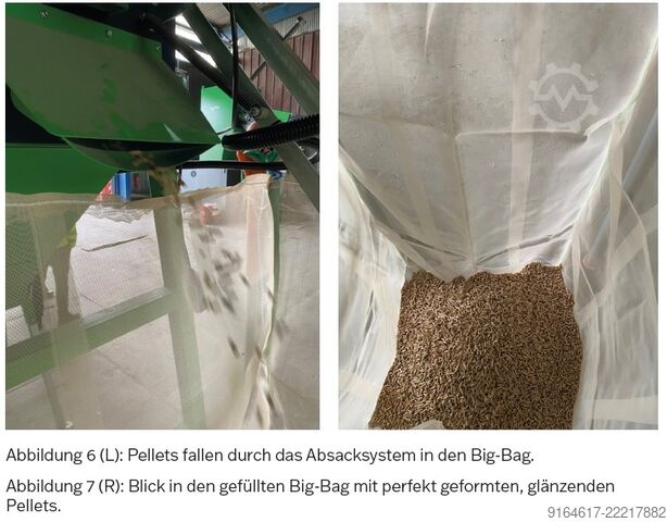 μηχανή παραγωγής παλετών ECOKRAFT / AMIS / SPÄNEX Holzpelletierungs- und Zerkleinerungslin