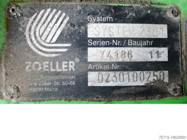 Vuilniswagen Mercedes-Benz 2633 6x2 Econic Faun Vario 522