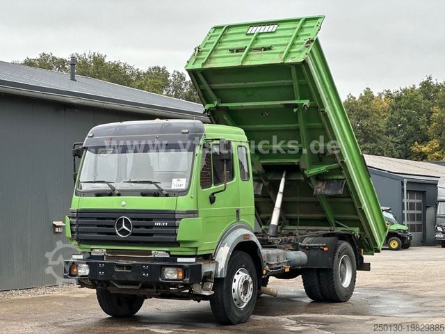 Üç taraflı damperli kamyon MERCEDES-BENZ 1831 K 4x2 Meiller-Kipper Dreiseitenkipper