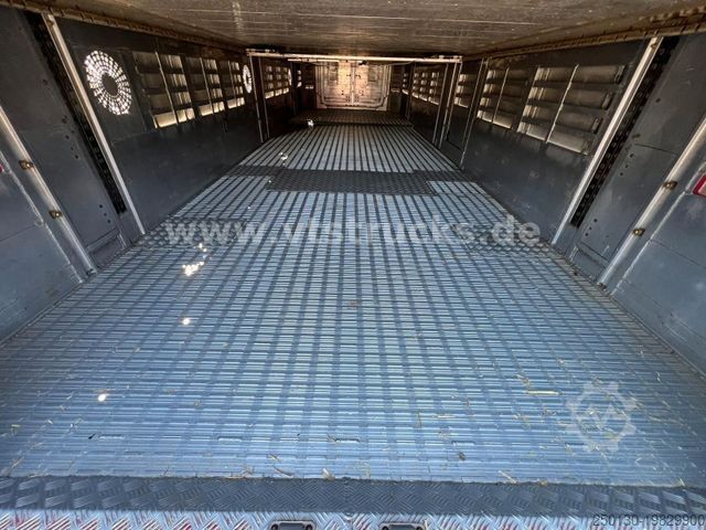 Paardentransportaanhanger Finkl FINKL VA24 3.Stock Viehanhänger Hubdach