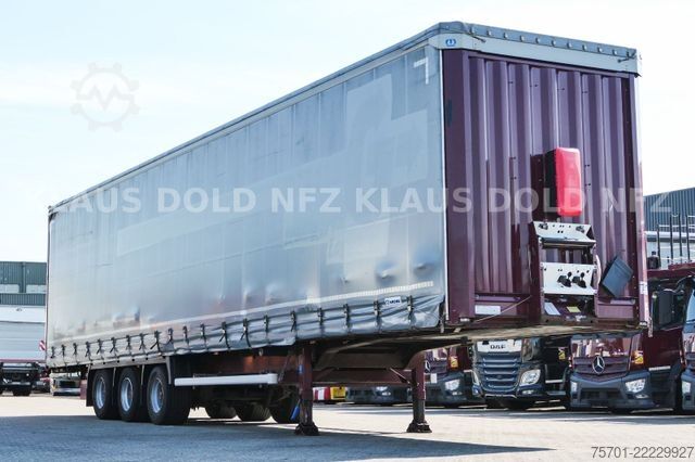 Otevřený návěs s plachtou KRONE SD Pritsche Plane XL MegaLiner Edscha Bordwände