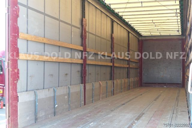 Otevřený návěs s plachtou KRONE SD Pritsche Plane XL MegaLiner Edscha Bordwände