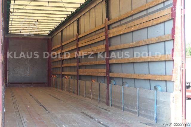 Otevřený návěs s plachtou KRONE SD Pritsche Plane XL MegaLiner Edscha Bordwände