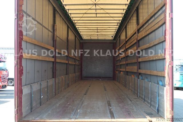 Otevřený návěs s plachtou KRONE SD Pritsche Plane XL MegaLiner Edscha Bordwände