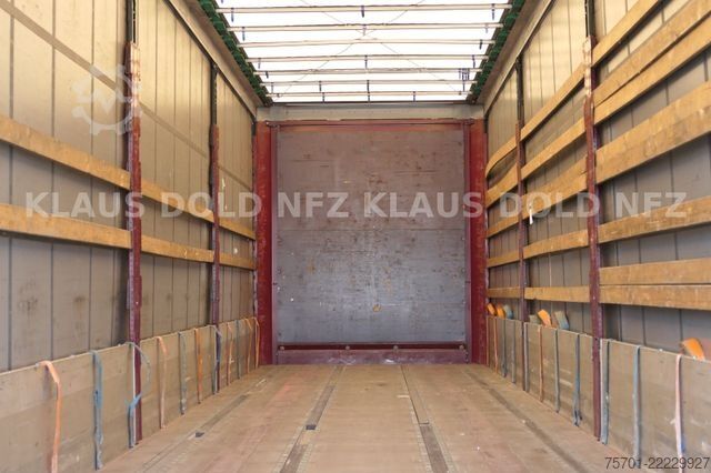 Otevřený návěs s plachtou KRONE SD Pritsche Plane XL MegaLiner Edscha Bordwände
