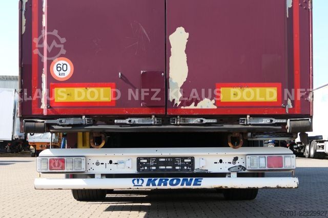 Otevřený návěs s plachtou KRONE SD Pritsche Plane XL MegaLiner Edscha Bordwände