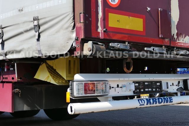 Otevřený návěs s plachtou KRONE SD Pritsche Plane XL MegaLiner Edscha Bordwände