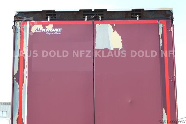 Otevřený návěs s plachtou KRONE SD Pritsche Plane XL MegaLiner Edscha Bordwände