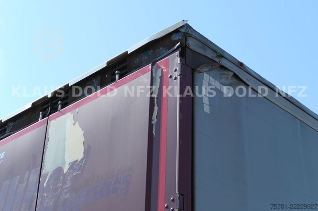 Otevřený návěs s plachtou KRONE SD Pritsche Plane XL MegaLiner Edscha Bordwände