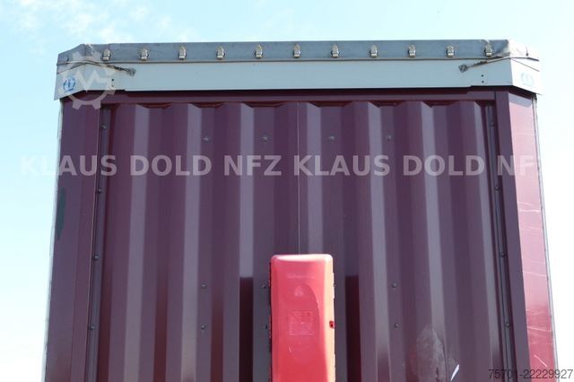 Otevřený návěs s plachtou KRONE SD Pritsche Plane XL MegaLiner Edscha Bordwände