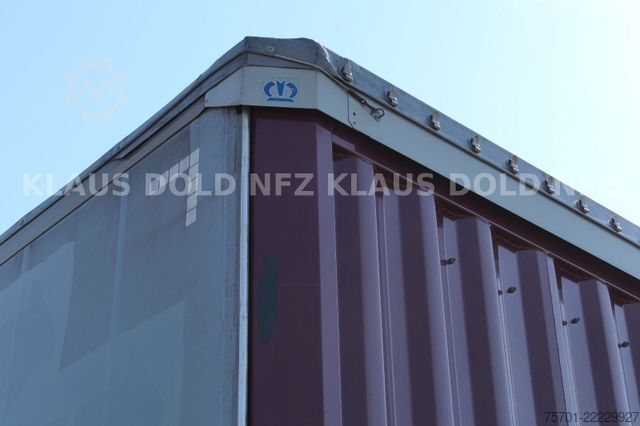 Otevřený návěs s plachtou KRONE SD Pritsche Plane XL MegaLiner Edscha Bordwände
