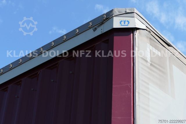 Otevřený návěs s plachtou KRONE SD Pritsche Plane XL MegaLiner Edscha Bordwände