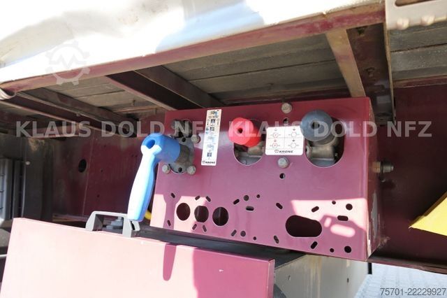 Otevřený návěs s plachtou KRONE SD Pritsche Plane XL MegaLiner Edscha Bordwände