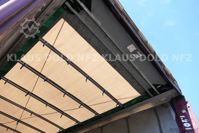 Otevřený návěs s plachtou KRONE SD Pritsche Plane XL MegaLiner Edscha Bordwände