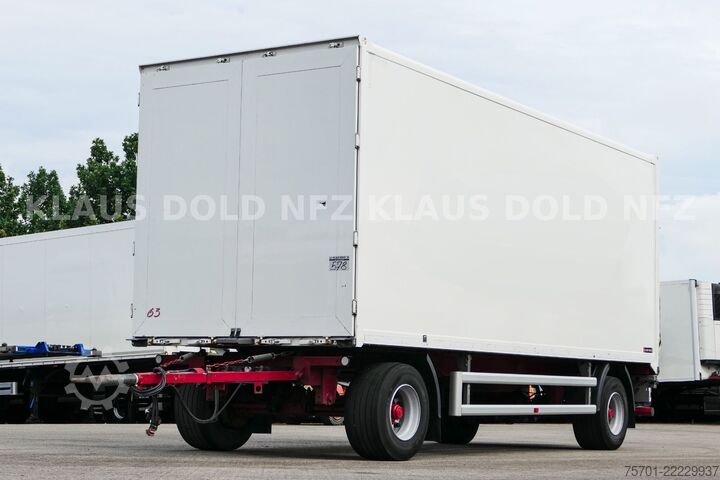 Skříňový přívěs SPIER AGL 290 Koffer 45m³ Durchladeeinrichtung LBW