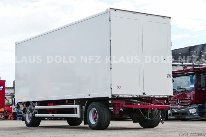 Skříňový přívěs SPIER AGL 290 Koffer 45m³ Durchladeeinrichtung LBW