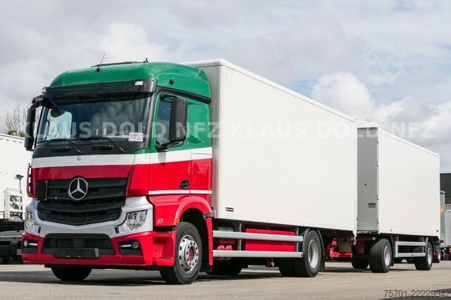 Skříňový nákladní automobil MERCEDES-BENZ Actros 1842 Komplettzug Durchladesystem