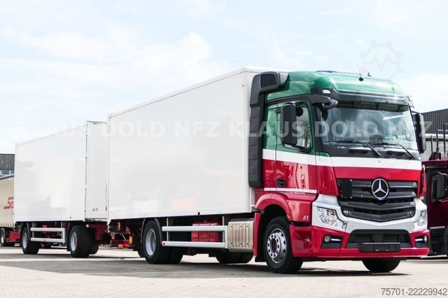 Skříňový nákladní automobil MERCEDES-BENZ Actros 1842 Komplettzug Durchladesystem