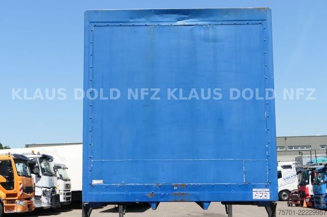 Výměnná nástavba nákladní vůz  GRAAF BDF Koffer Wechselaufbau