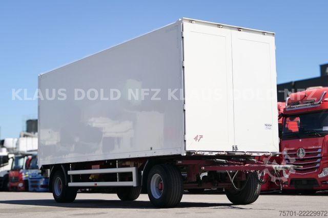 Skříňový přívěs SPIER AGL 290 Koffer 47m³ Durchladeeinrichtung LBW