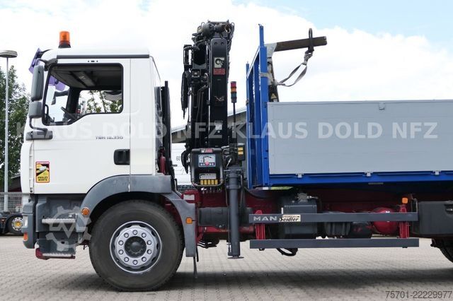 Sklápěcí vůz MAN TGM 18.330 Kipper Kran Hiab Funk