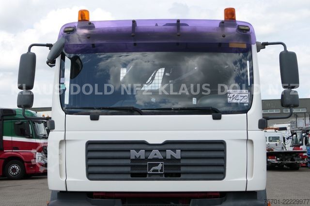Sklápěcí vůz MAN TGM 18.330 Kipper Kran Hiab Funk