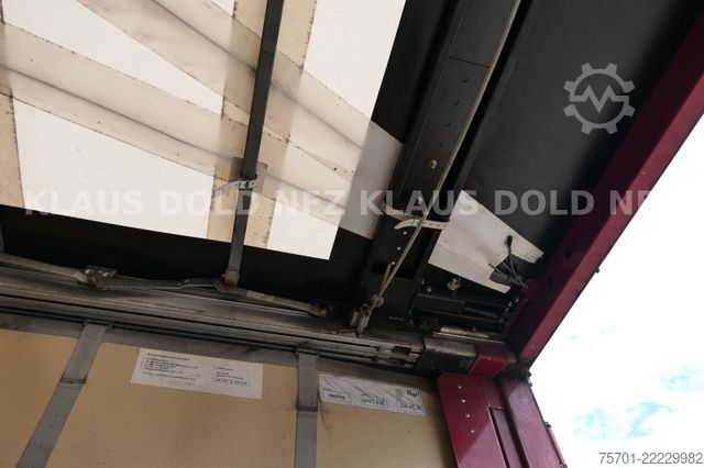 Otevřený návěs s plachtou  MS Parts/SBQ 10-24 L Pritsche Plane 41t Kamera