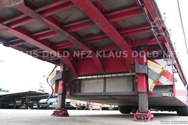 Otevřený návěs s plachtou  MS Parts/SBQ 10-24 L Pritsche Plane 41t Kamera