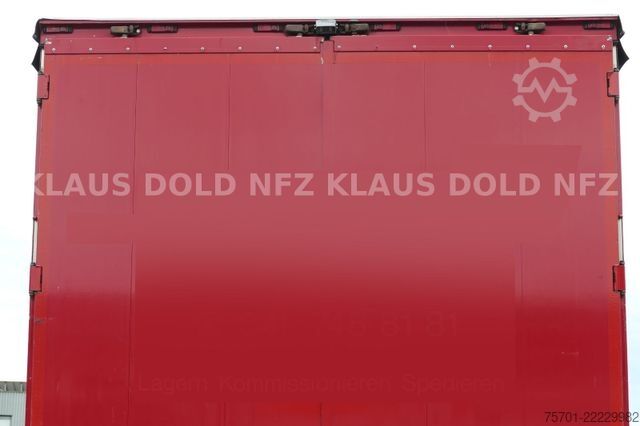 Otevřený návěs s plachtou  MS Parts/SBQ 10-24 L Pritsche Plane 41t Kamera
