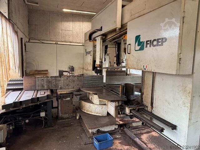 BEGAGNAD CNC-STYRD BANDSÅGSANLÄGGNING, TILLVERKARE FICEP, MODELL KI 15L FICEP KI 15L