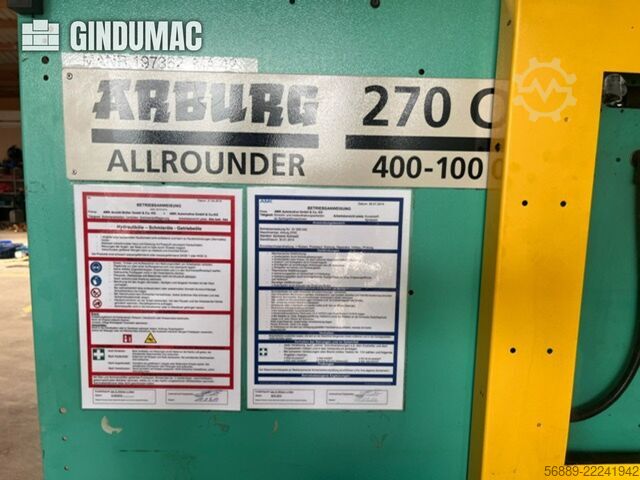 Arburg 270 C Arburg 270 C