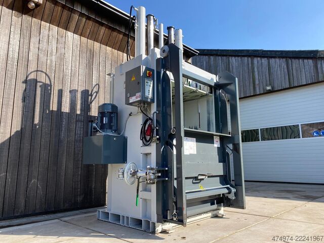 Balící lis, textilní lis, nakládání s odpady HSM V-Press 1160 Plus