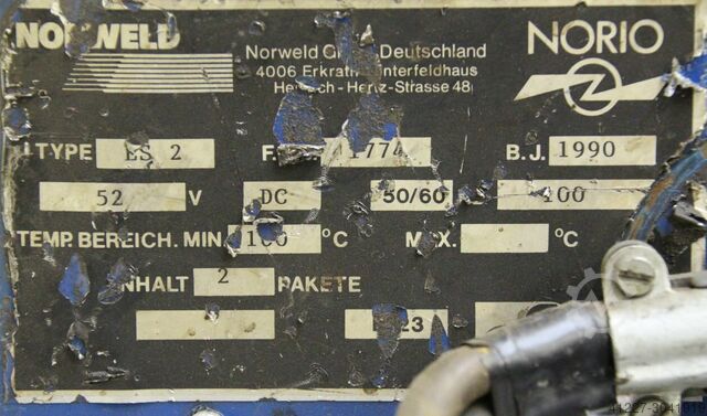Droogoven met scheidingstransformator Norweld ES-2