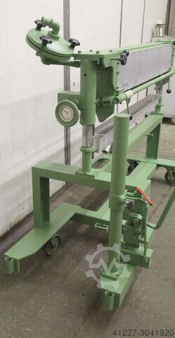 Festék kiöntő gép Bürkle Gießbreite 1290 mm