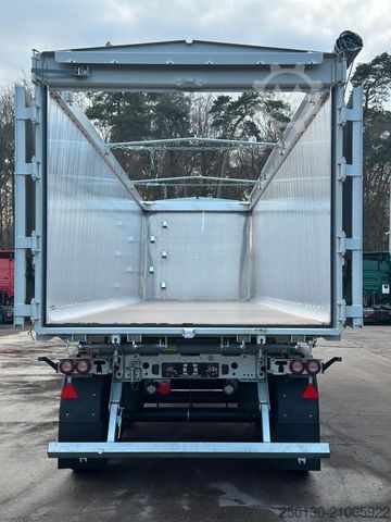 Sklopný návěs SCHMITZ CARGOBULL S3D Getreidekipper Liftachse Rollplane*NEU* 52m³