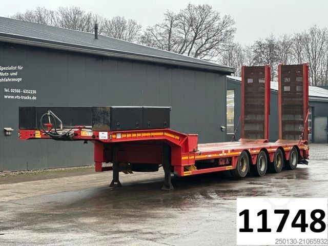 Nízkoložný návěs FAYMONVILLE STN-4U Multimax 4.Achs Tieflader Nachlaufgelenkt