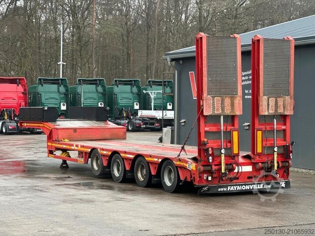 Nízkoložný návěs FAYMONVILLE STN-4U Multimax 4.Achs Tieflader Nachlaufgelenkt