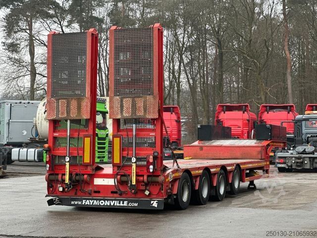 Nízkoložný návěs FAYMONVILLE STN-4U Multimax 4.Achs Tieflader Nachlaufgelenkt
