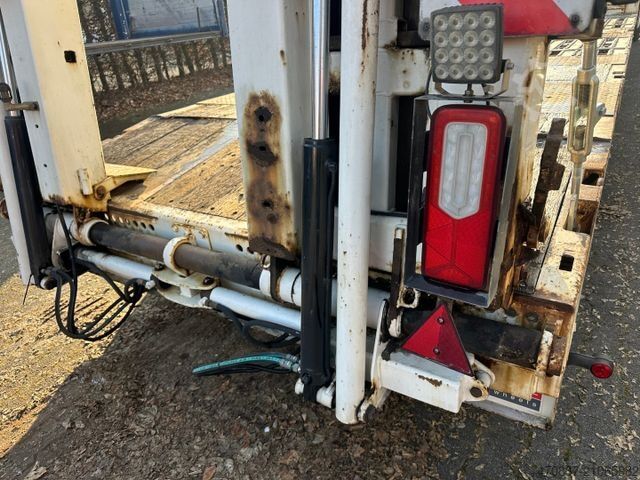 Nízkoložný návěs LANGENDORF Radmulden / Lenkachse / überfahrbare Hals