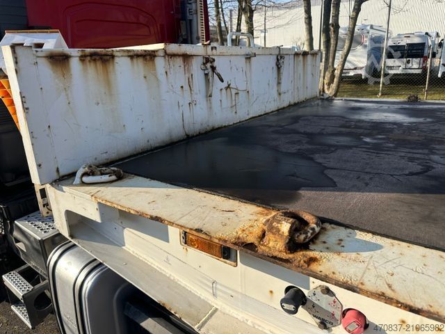 Nízkoložný návěs LANGENDORF Radmulden / Lenkachse / überfahrbare Hals