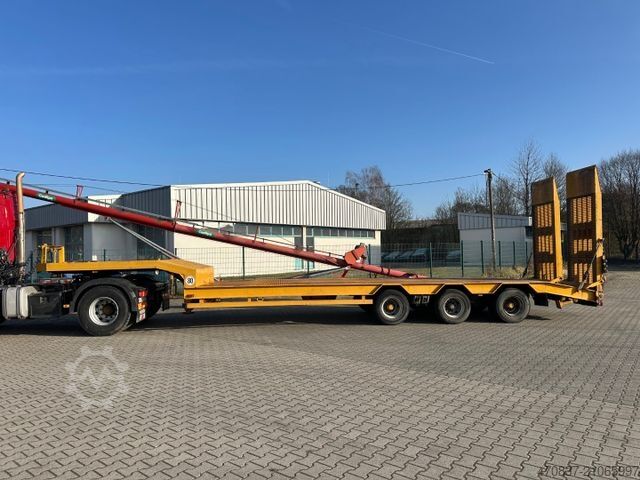 Nízkoložný návěs MÜLLER-MITTELTAL TS 3 / hydr. Rampen